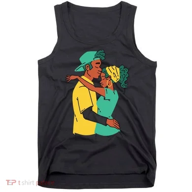 African American Couple Tank Top