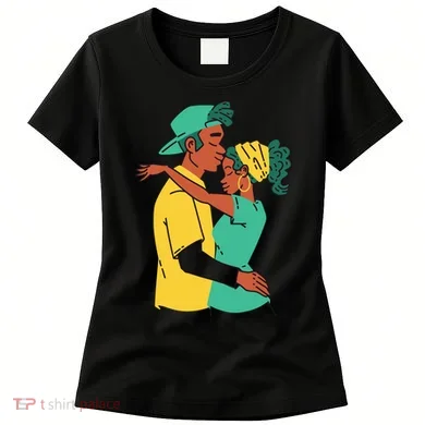 African American Couple Women's T-Shirt