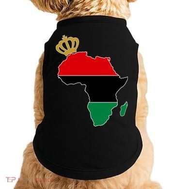 African American Pride Crown Doggie Tank