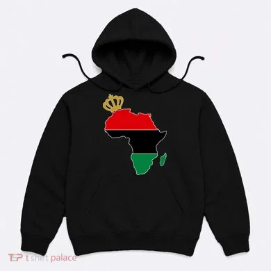 African American Pride Crown Hoodie