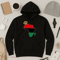 African American Pride Crown Hoodie thumb 3