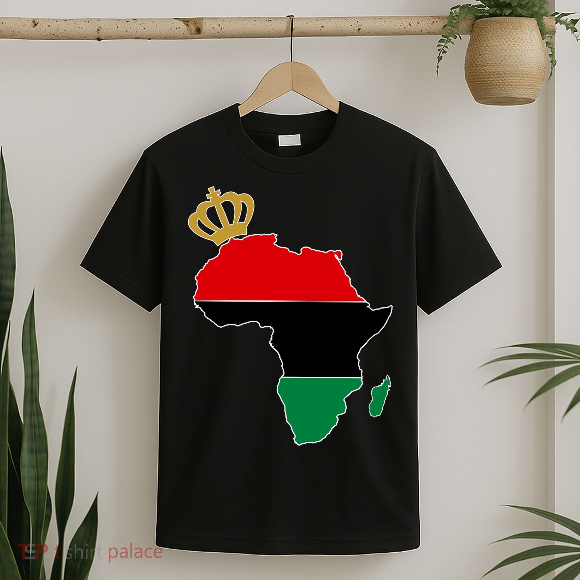 African American Pride Crown T-Shirt