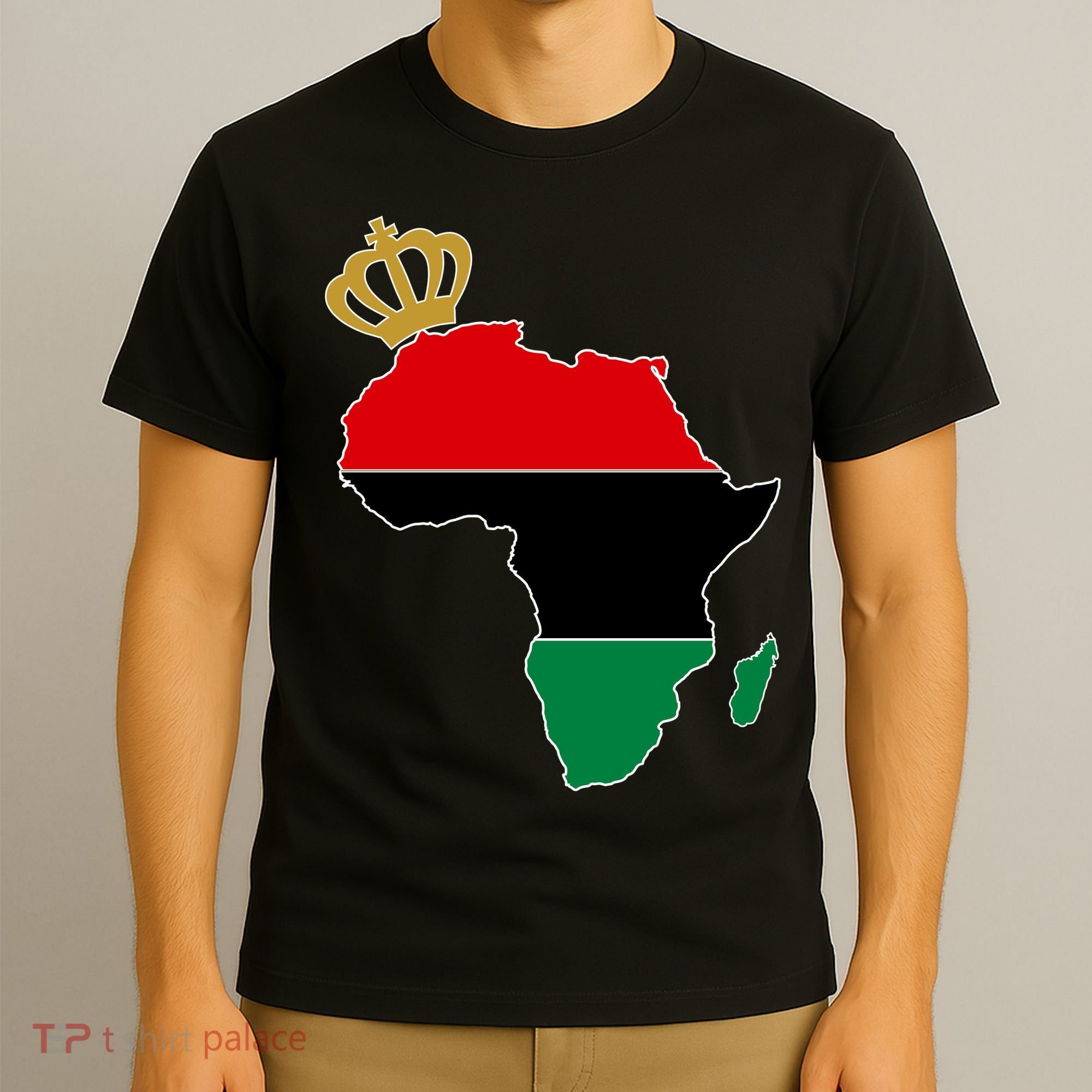 African American Pride Crown T-Shirt