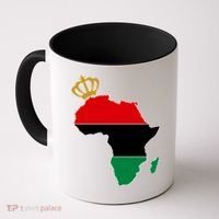 African American Pride Crown Coffee Mug thumb 0