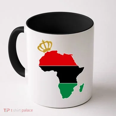 African American Pride Crown Coffee Mug
