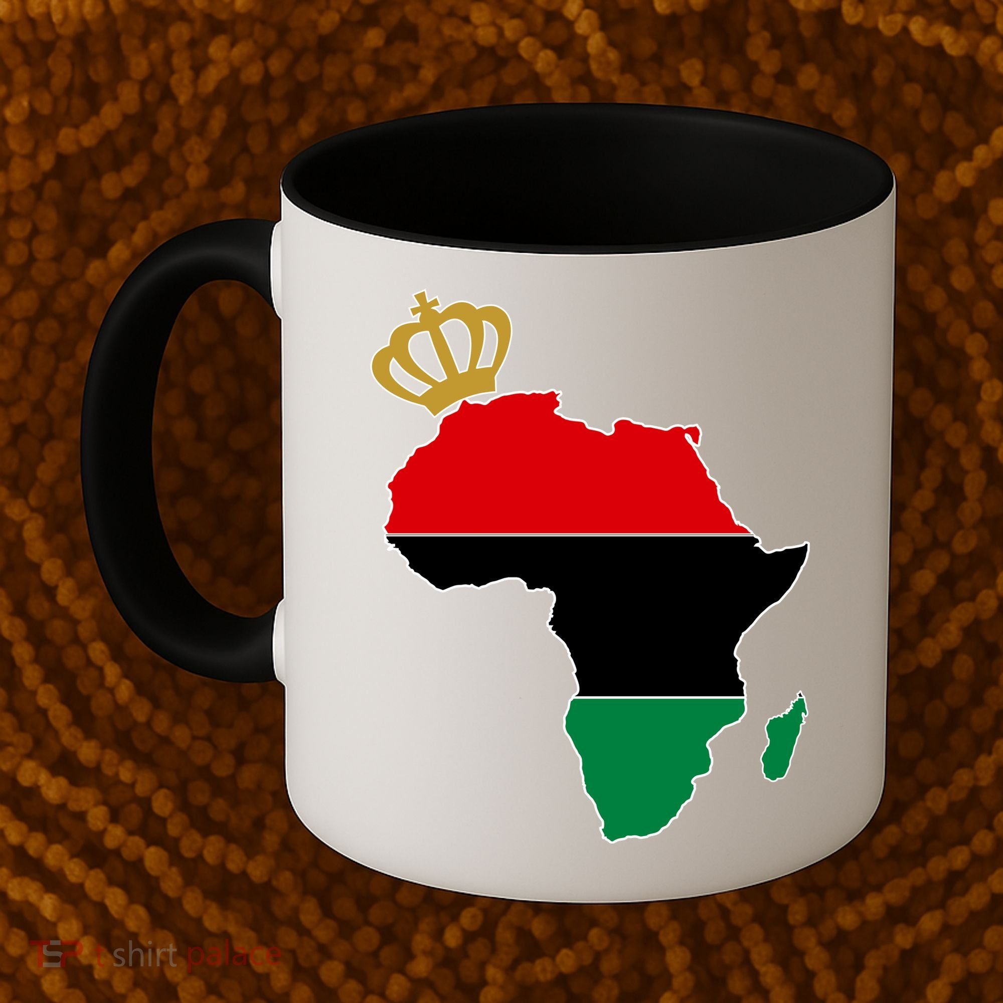 African American Pride Crown Coffee Mug