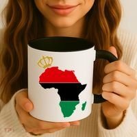 African American Pride Crown Coffee Mug thumb 3