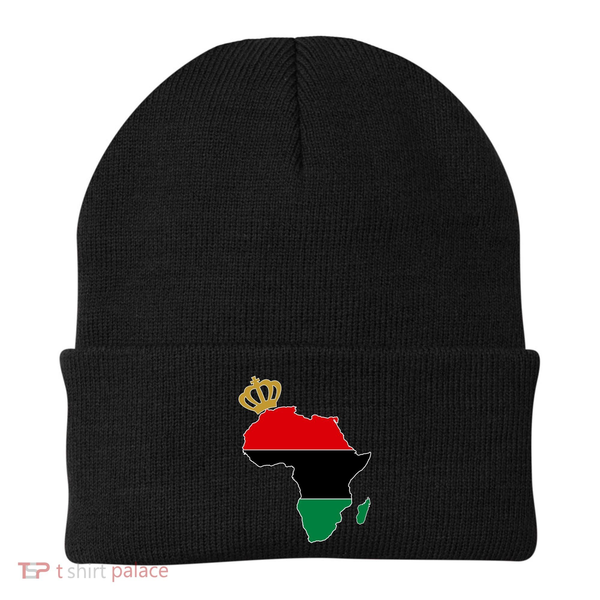 African American Pride Crown Beanie