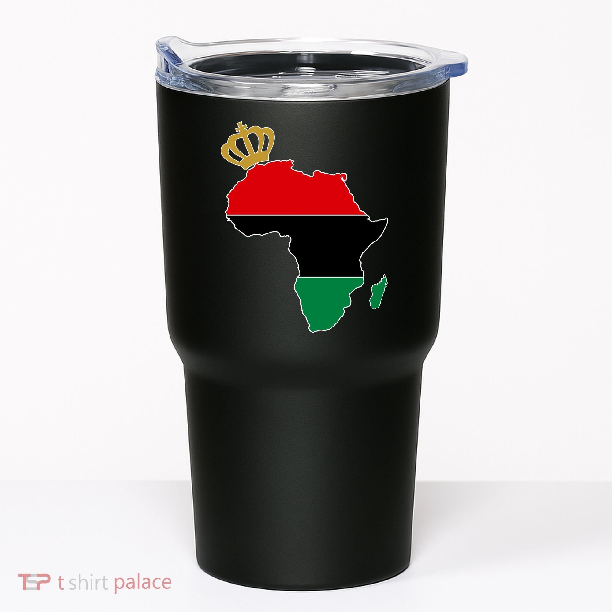 African American Pride Crown Tumbler
