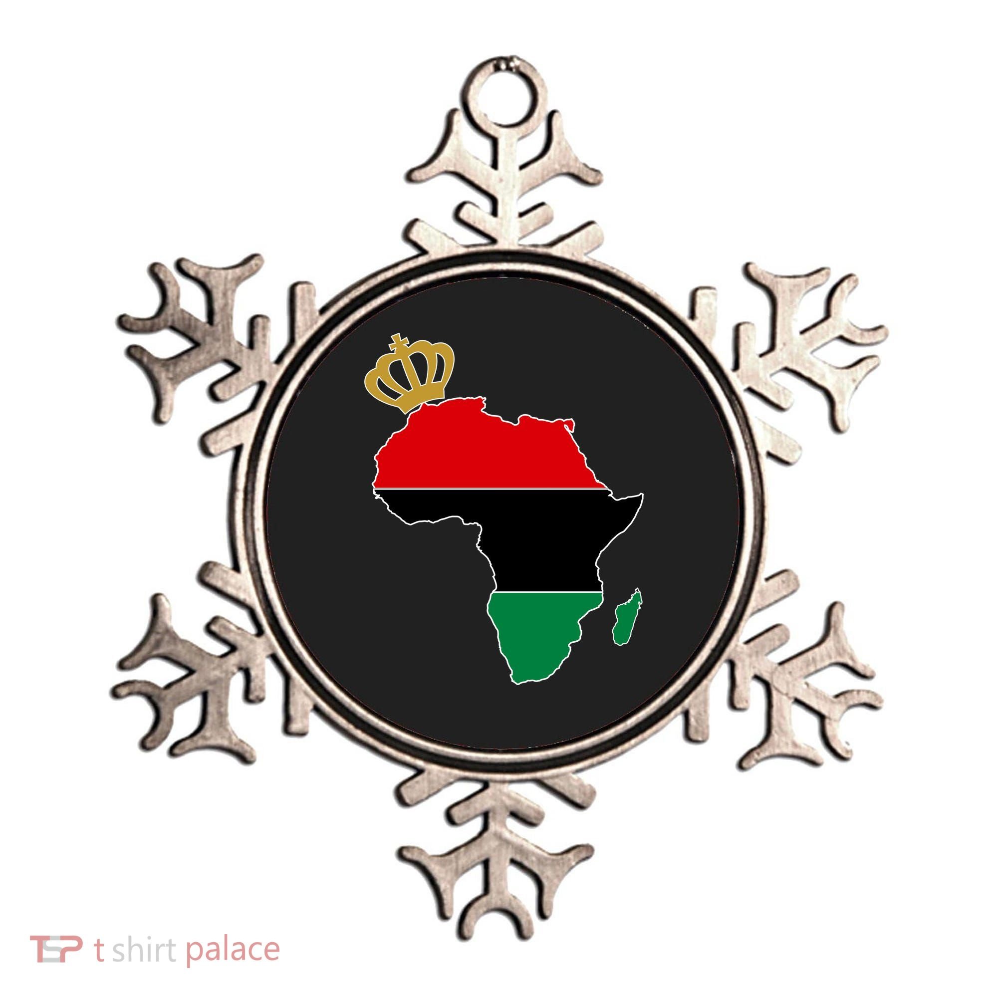 African American Pride Crown Ornament