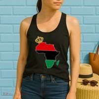 African American Pride Crown Women's Tank Top thumb 2