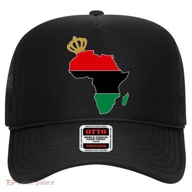 African American Pride Crown Hat