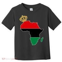 African American Pride Crown Toddler T-Shirt thumb 0