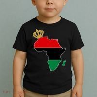 African American Pride Crown Toddler T-Shirt thumb 2