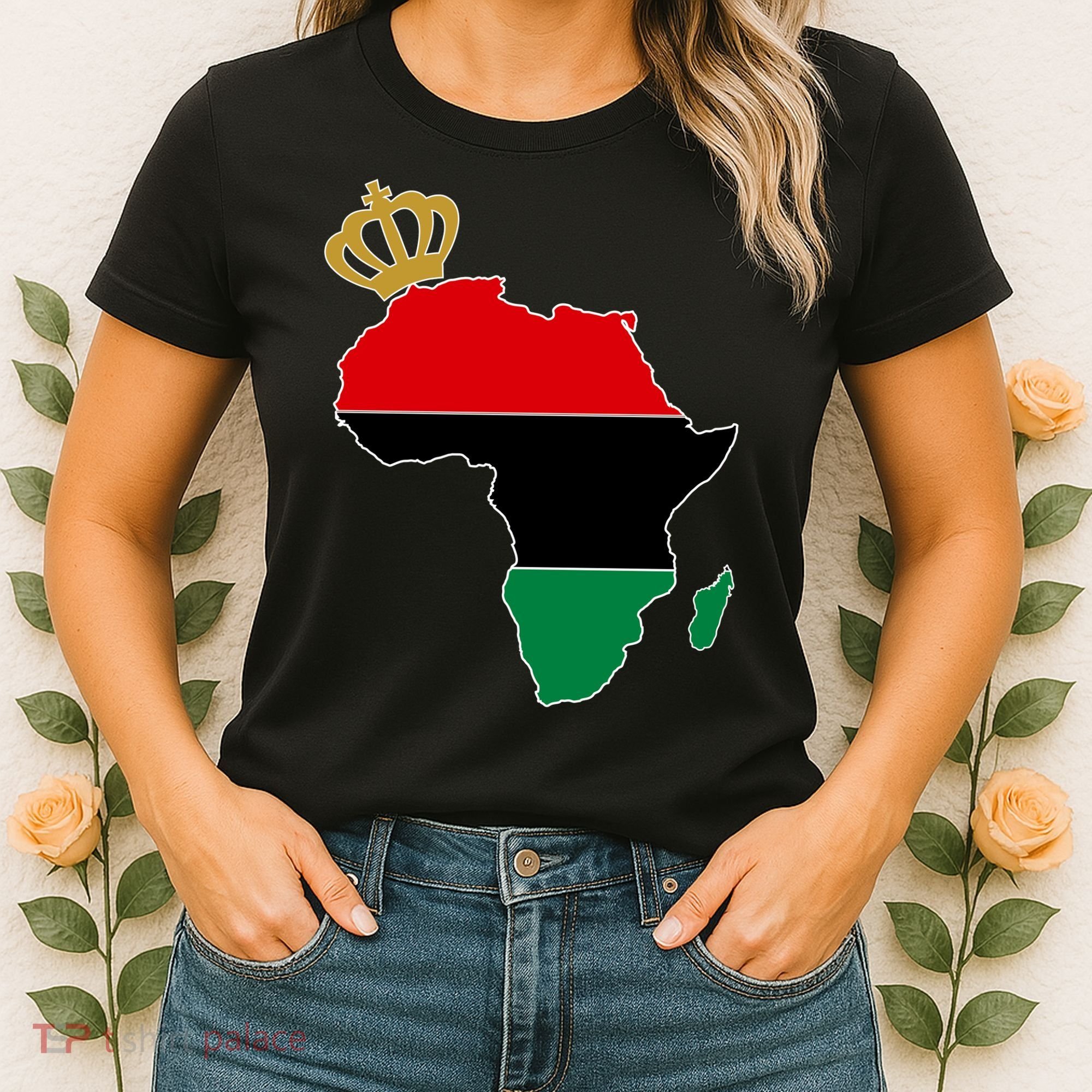 African American Pride Crown Women's T-Shirt
