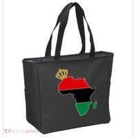 African American Pride Crown Tote Bag thumb 2