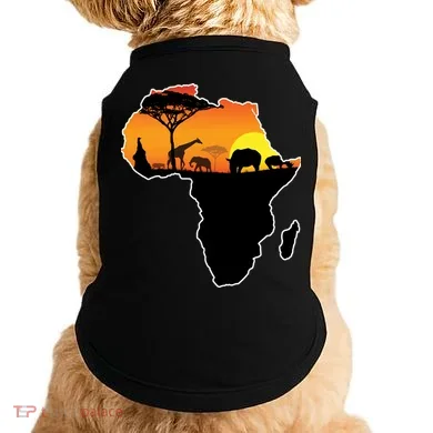 African Animals Doggie Tank