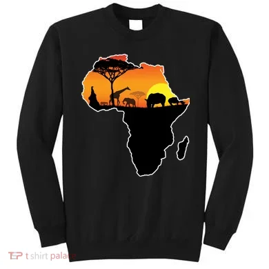 African Animals Sweatshirt
