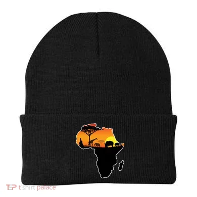 African Animals Beanie