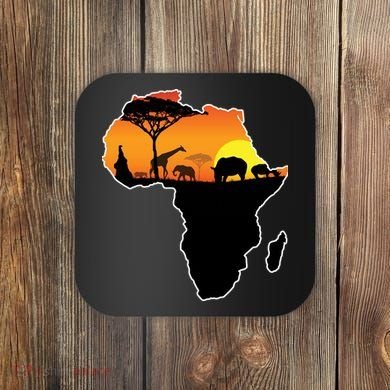 African Animals Coaster