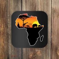 African Animals Coaster thumb 0