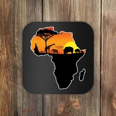 African Animals Coaster