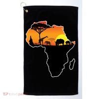 African Animals Golf Towel thumb 0