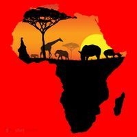 African Animals Santa Hat thumb 1