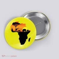 African Animals Button thumb 0