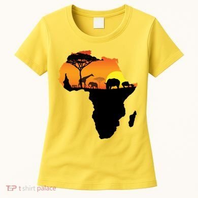 African Animals Women's T-Shirt