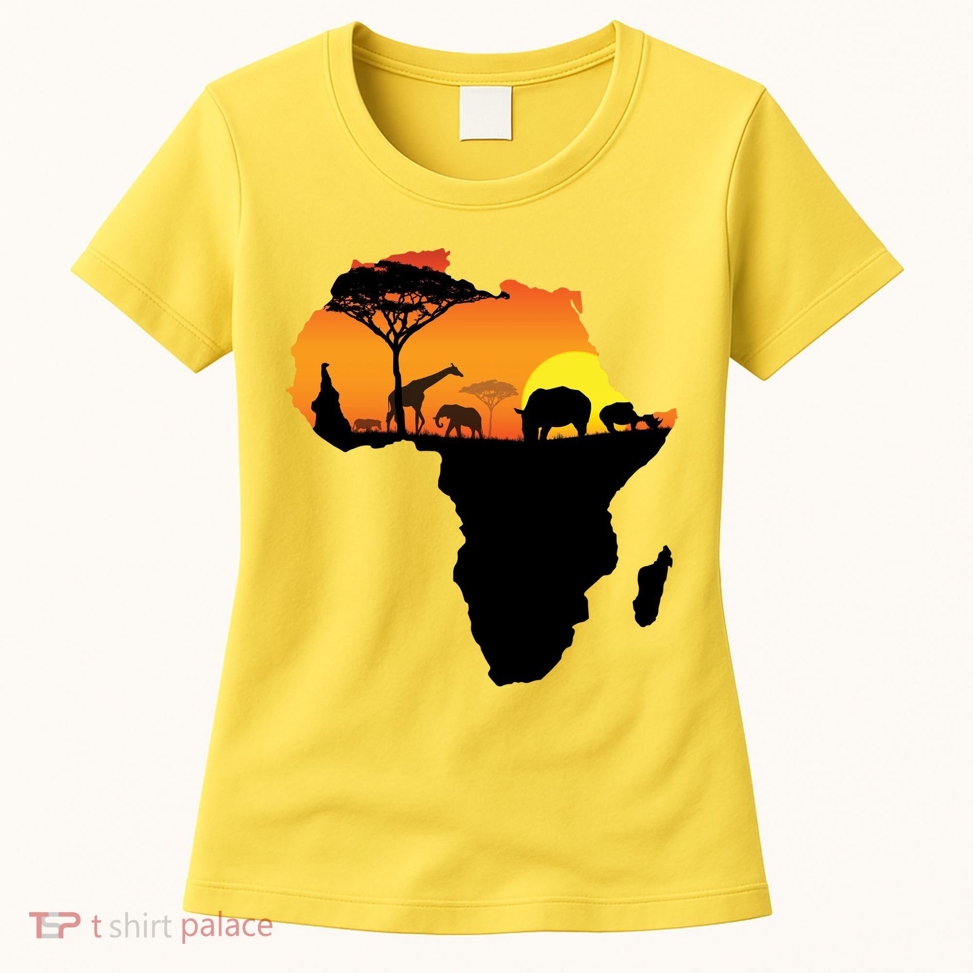 African Animals Women's T-Shirt