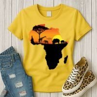 African Animals Women's T-Shirt thumb 3