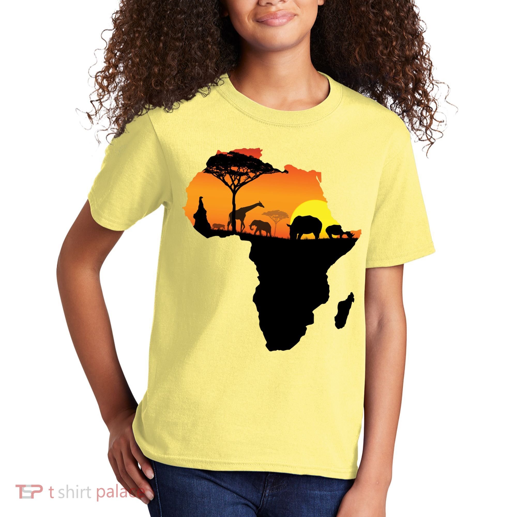 African Animals Kids T-Shirt