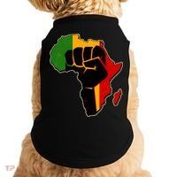 African Black Power Fist Doggie Tank thumb 0