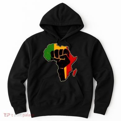 African Black Power Fist Hoodie