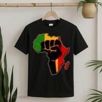 African Black Power Fist T-Shirt thumb 2