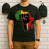 African Black Power Fist T-Shirt thumb 6