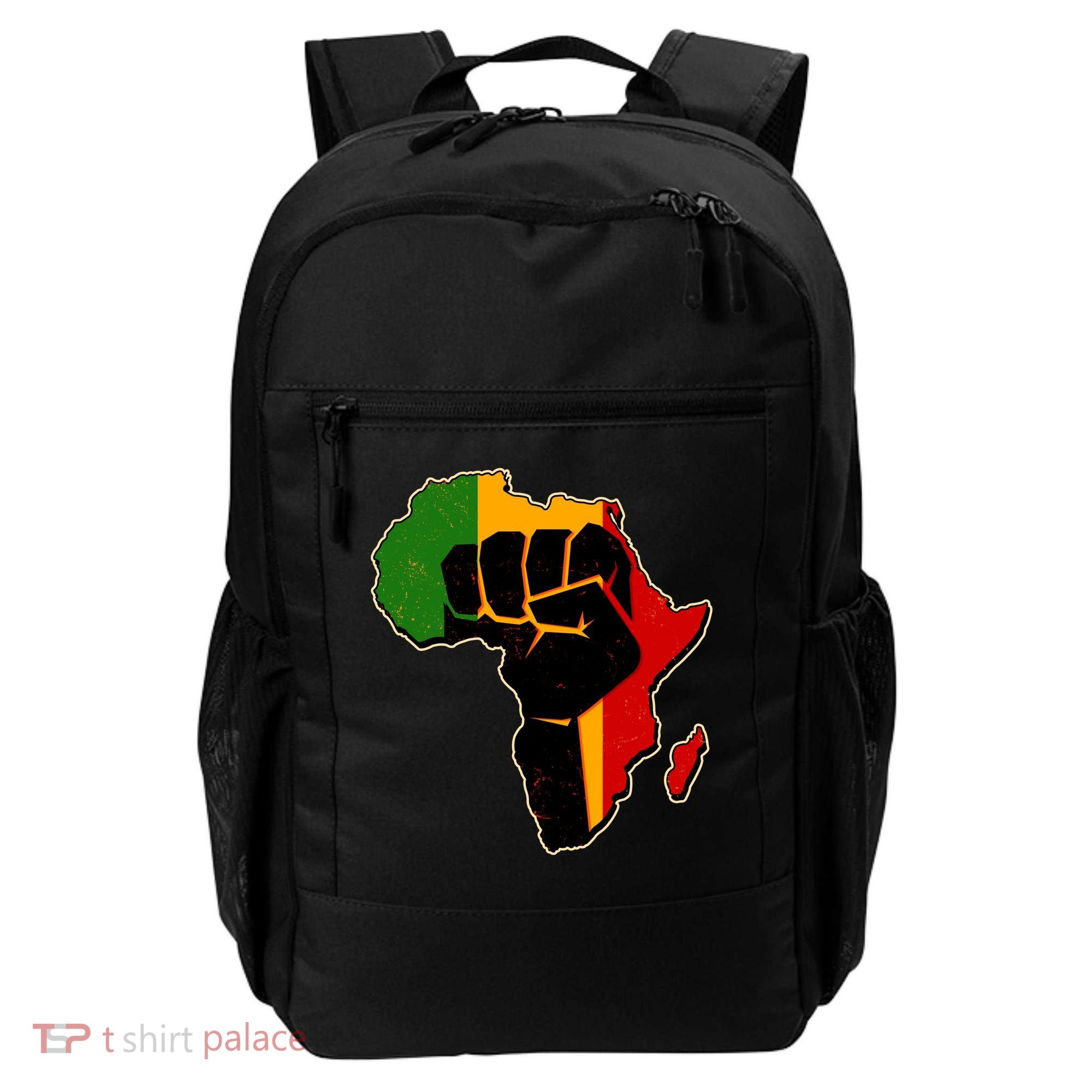 African Black Power Fist Backpack