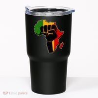 African Black Power Fist Tumbler thumb 0