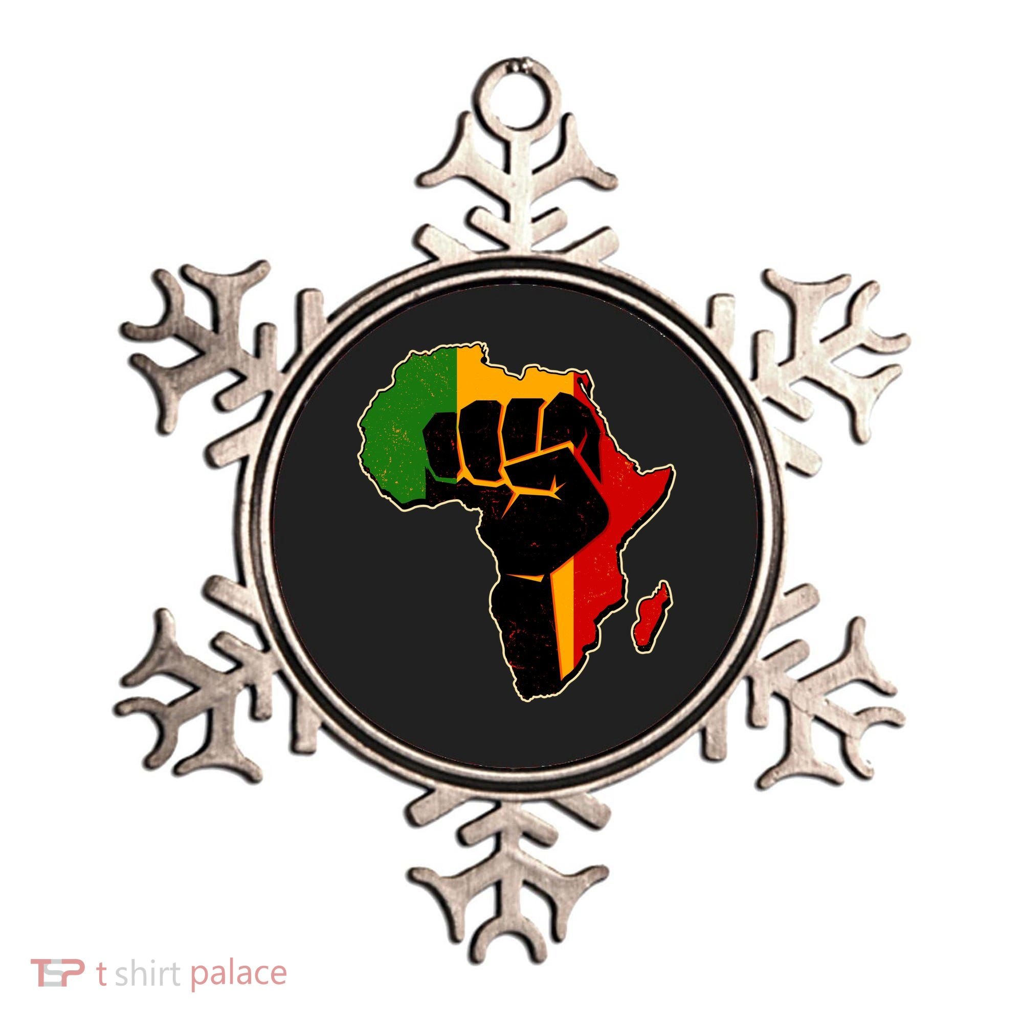 African Black Power Fist Ornament