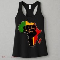 African Black Power Fist Women's Tank Top thumb 3