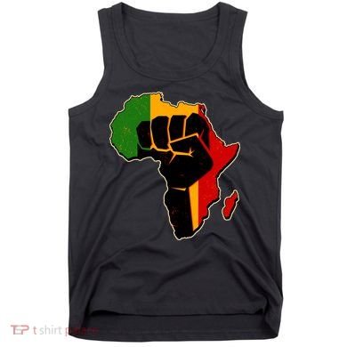 African Black Power Fist Tank Top