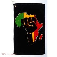 African Black Power Fist Golf Towel thumb 0