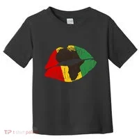 African Colors Lipstick Print Toddler T-Shirt thumb 0
