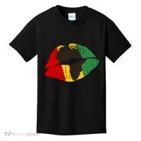 African Colors Lipstick Print Kids T-Shirt thumb 0
