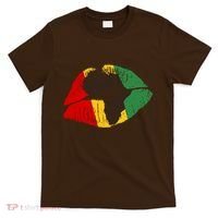African Colors Lipstick Print T-Shirt thumb 0