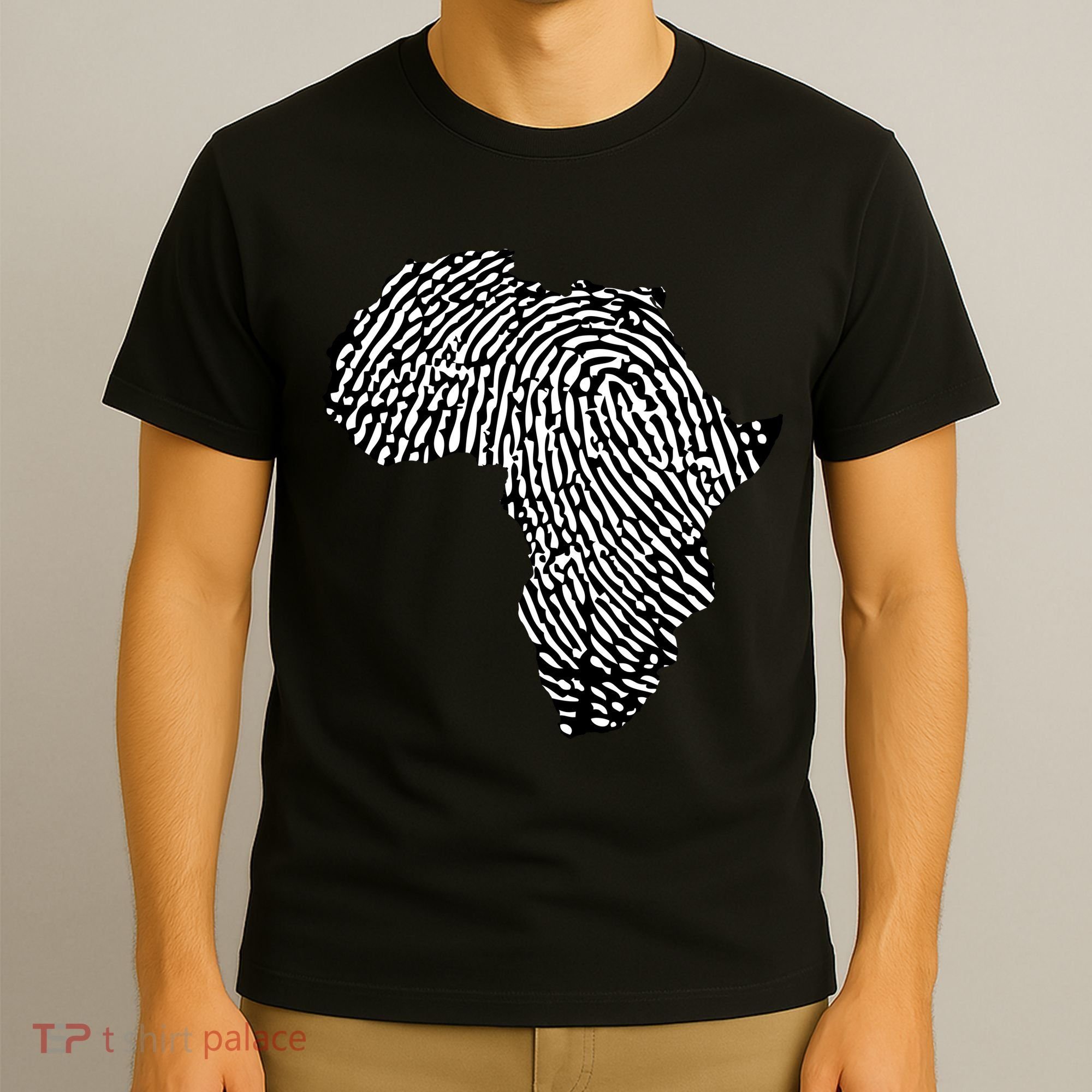African Heritage Map T-Shirt