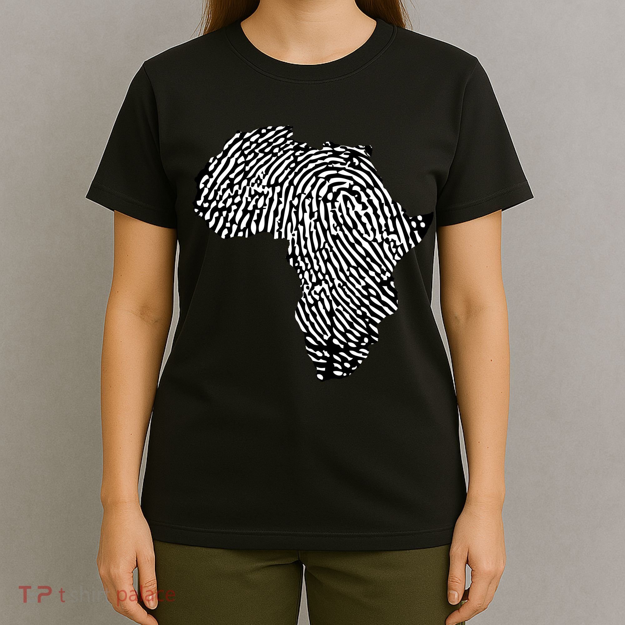 African Heritage Map T-Shirt