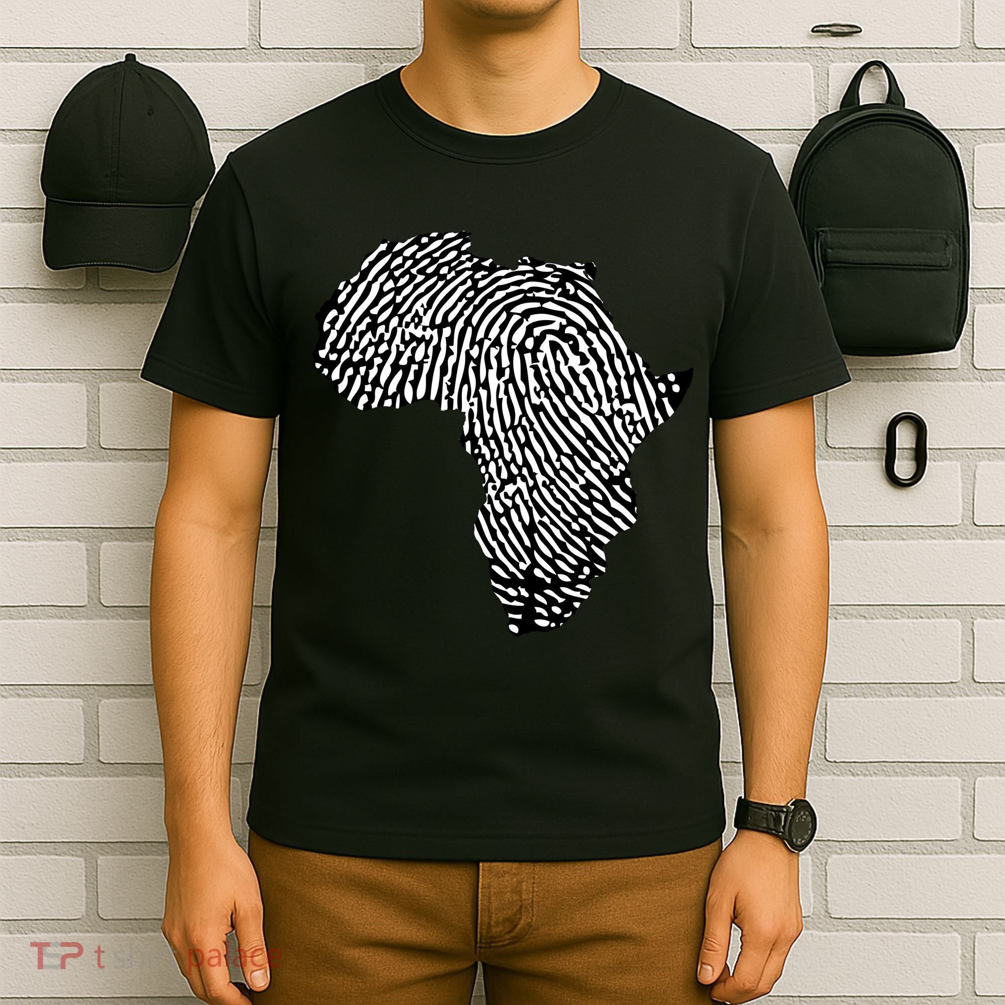 African Heritage Map T-Shirt