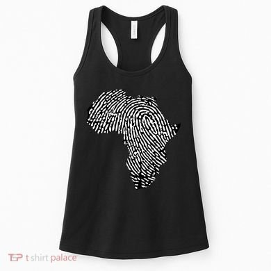 African Heritage Map Women's Tank Top